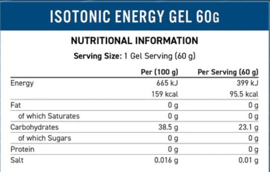 Endurance Energy Isotonic Energy Gel - 20 x 60 грама - Feel You