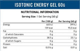 Ištvermės energijos izotoninė energijos gelis - 60 gramų