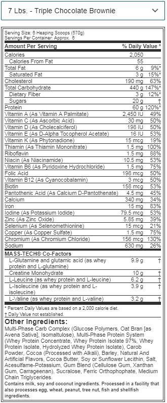 Mass Tech / Extreme 2000 - 9 ~ 10 kg.