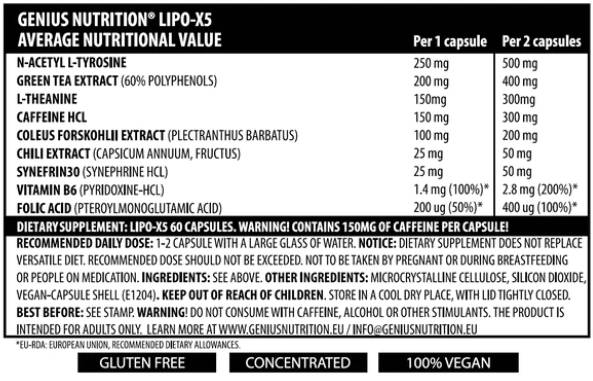 Lipo x5 - 60 Kapseln