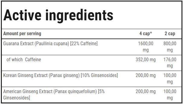 Herbal Energy - 90 capsules