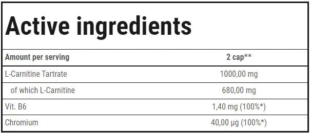 L -Carnitine Complex - 90 capsules