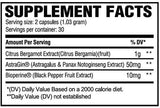 Bergamot 1000 mg | Astragiiniga - 60 kapslit