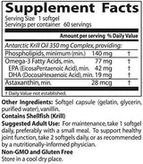 Skutečný krill 350 mg - 60 gelů tobolek