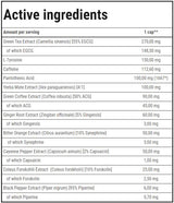 Gold Core CleNburexin | Thermogogenescht Fettbrenner - 90 Kapselen