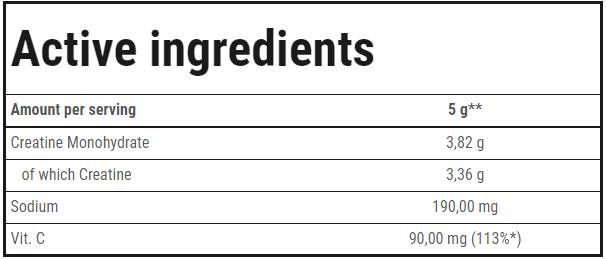 Creatine Sport | Creatinemonohydraatpoeder - 300 gram