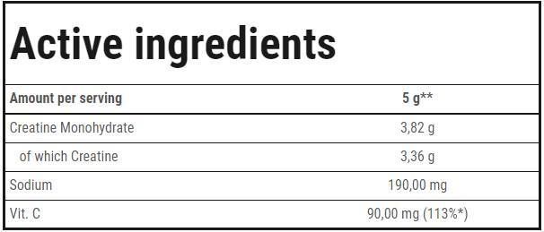 Créatine Sport | Poudre de monohydrate de créatine - 5 grammes