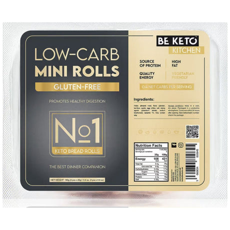 Keto Mini Rolls | Gluten-Free - 100 грама - Feel You