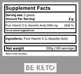 Vitamin C 100% Powder - 200 grams