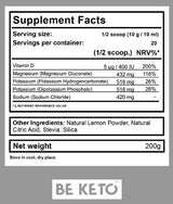 Ketolytes Powder | Keto Electrolytes - 200 грама