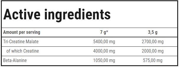 Gold Core CM3 1300 | Caps de malate tri-créatine - 90 capsules