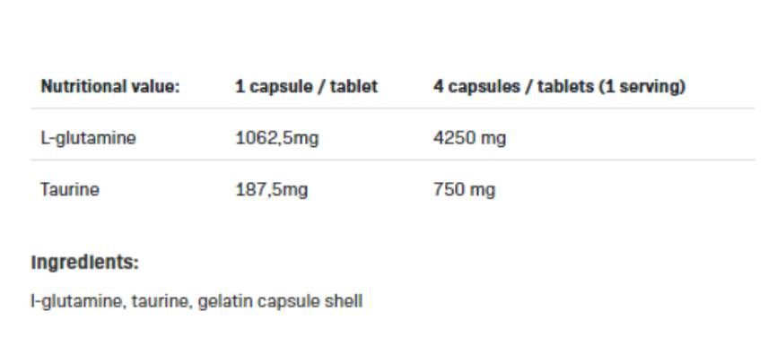 Glutamina 1250 xtracaps - 360 cápsulas