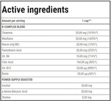 Vit. B-COMPLEX | Conclusão do grupo de vitamina B - 60 cápsulas