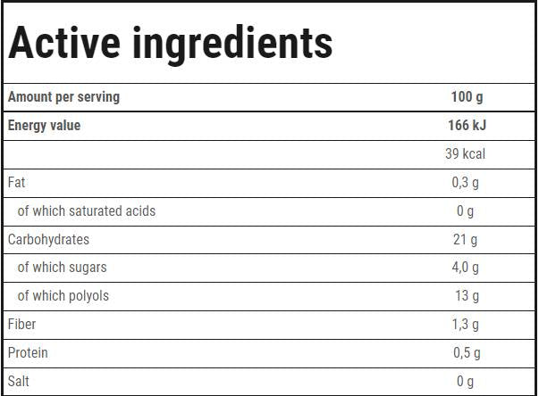 Frutas em geléia | Morango 600 gramas