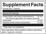 Complexo de memória de extrato de ervas 142,5 mg - 60 cápsulas