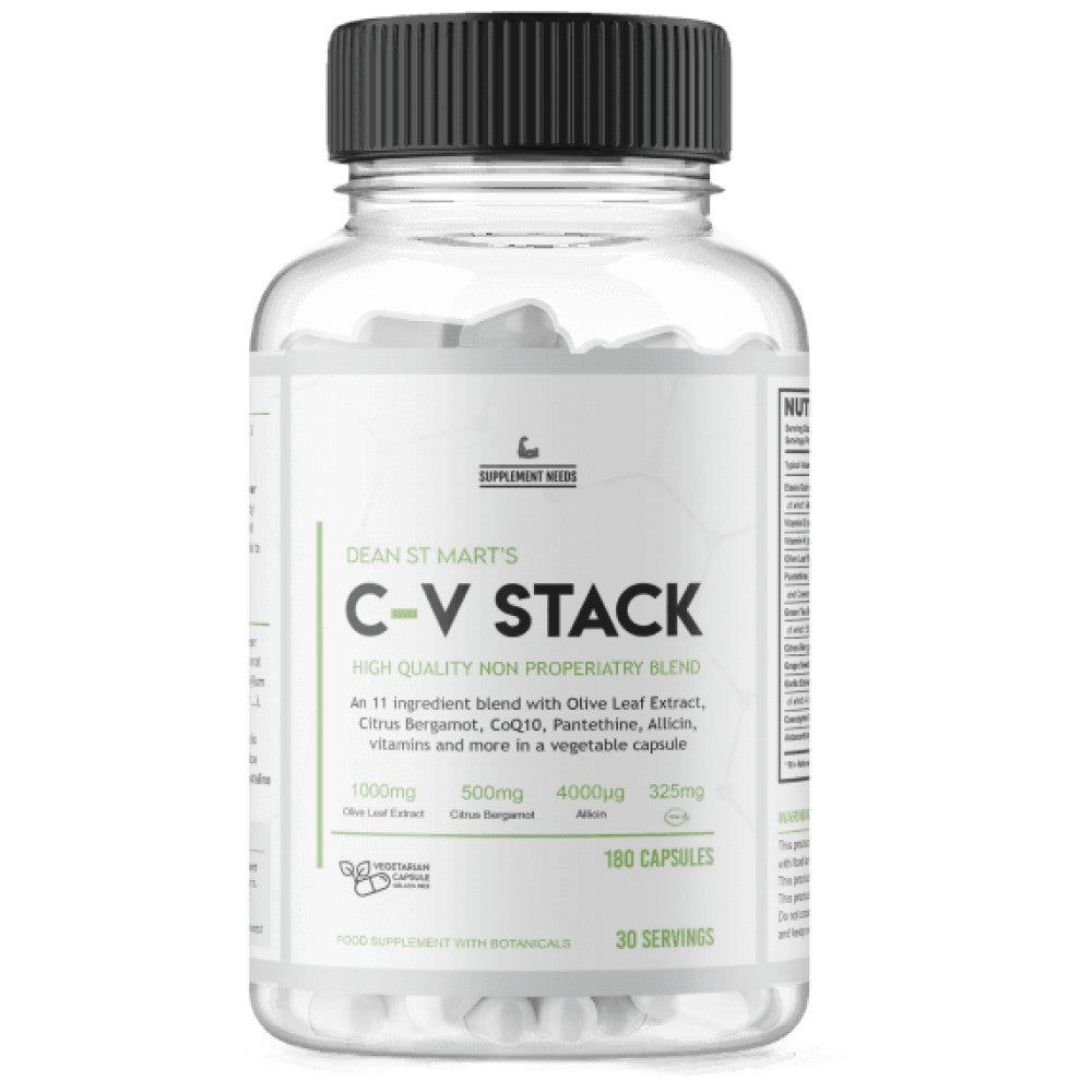 C-V Stack | Heart and Cholesterol Support 180 capsules