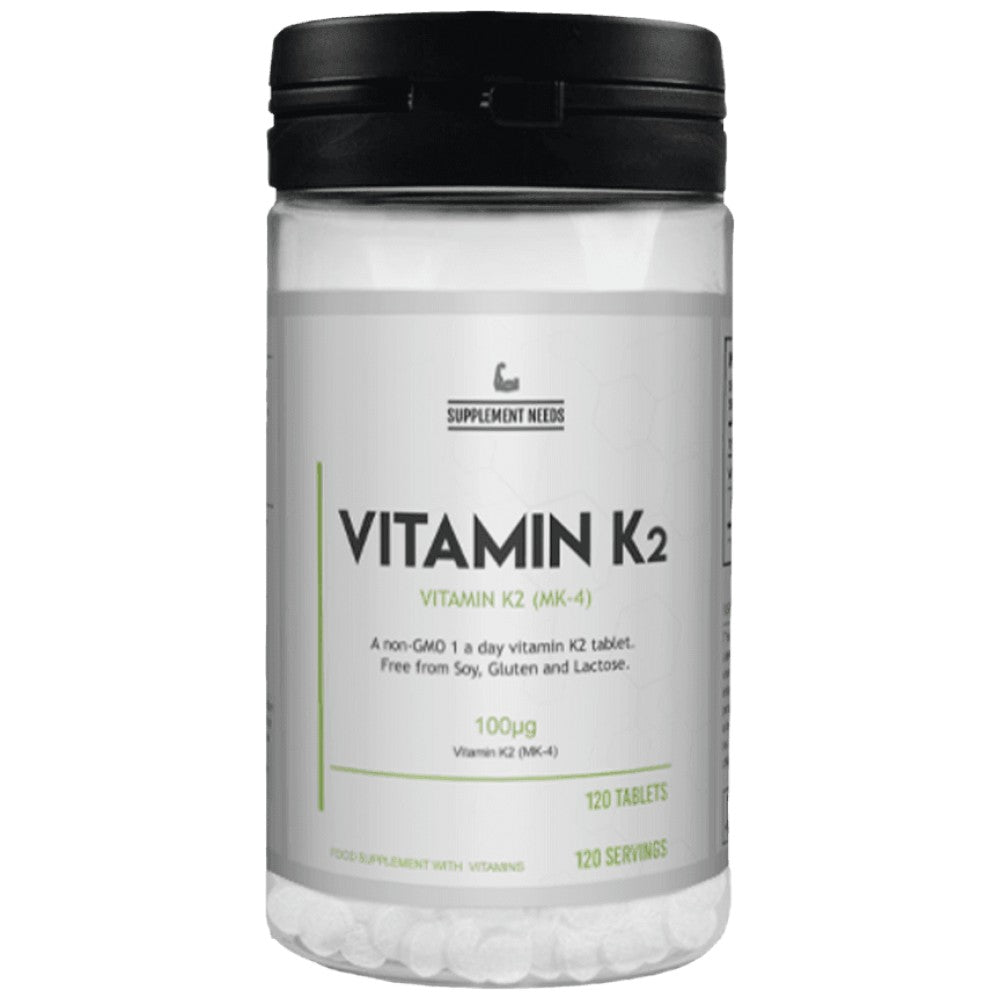 Vitaminas K2 MK -4 100 mcg - 120 tablečių