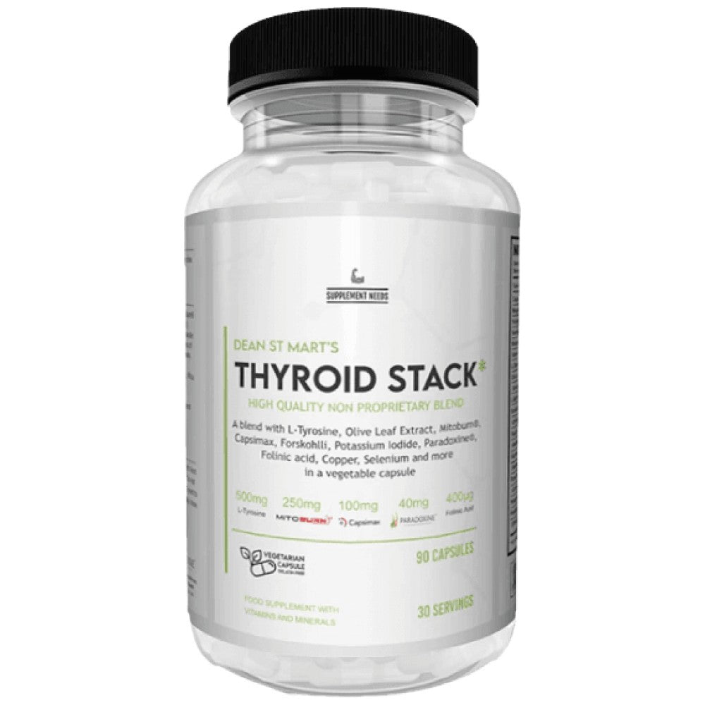 Thyroid Stack | With Guggul and Olive Leaf 90 capsules