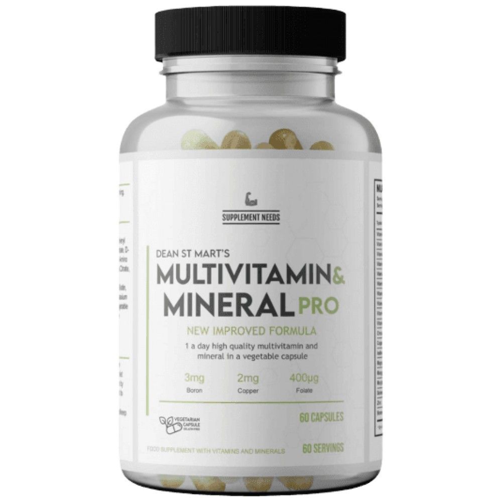 Multi vitaminų ir mineralų+ - 60 kapsulės