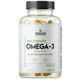 Ômega 3 alta resistência | 500 mg EPA e 250 mg de cápsulas de gel DHA 90