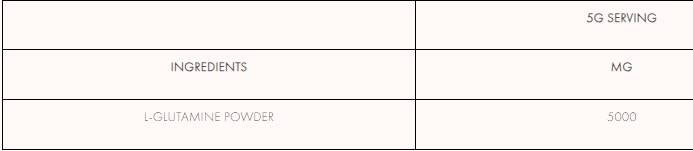 Glutamine Powder - 500 grams