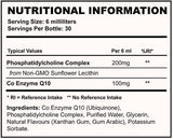 Liposomal Coq10 100 mg 180 ml