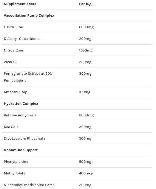 Pré -bomba+ | Avançado pré-STIM pré-treino-450 gramas