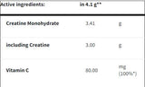 Creatina mono+ | Com vitamina C - 300 gramas