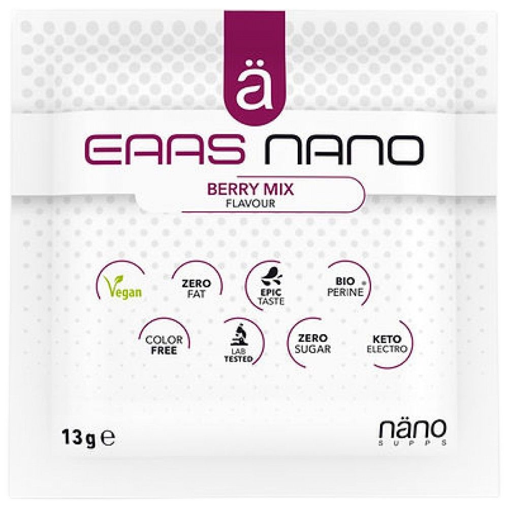 EAA Nano | cu electroliți și bioperină - 13 grame