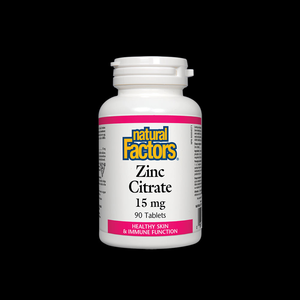 Zinc Citrate 15 mg - 90 Tablets