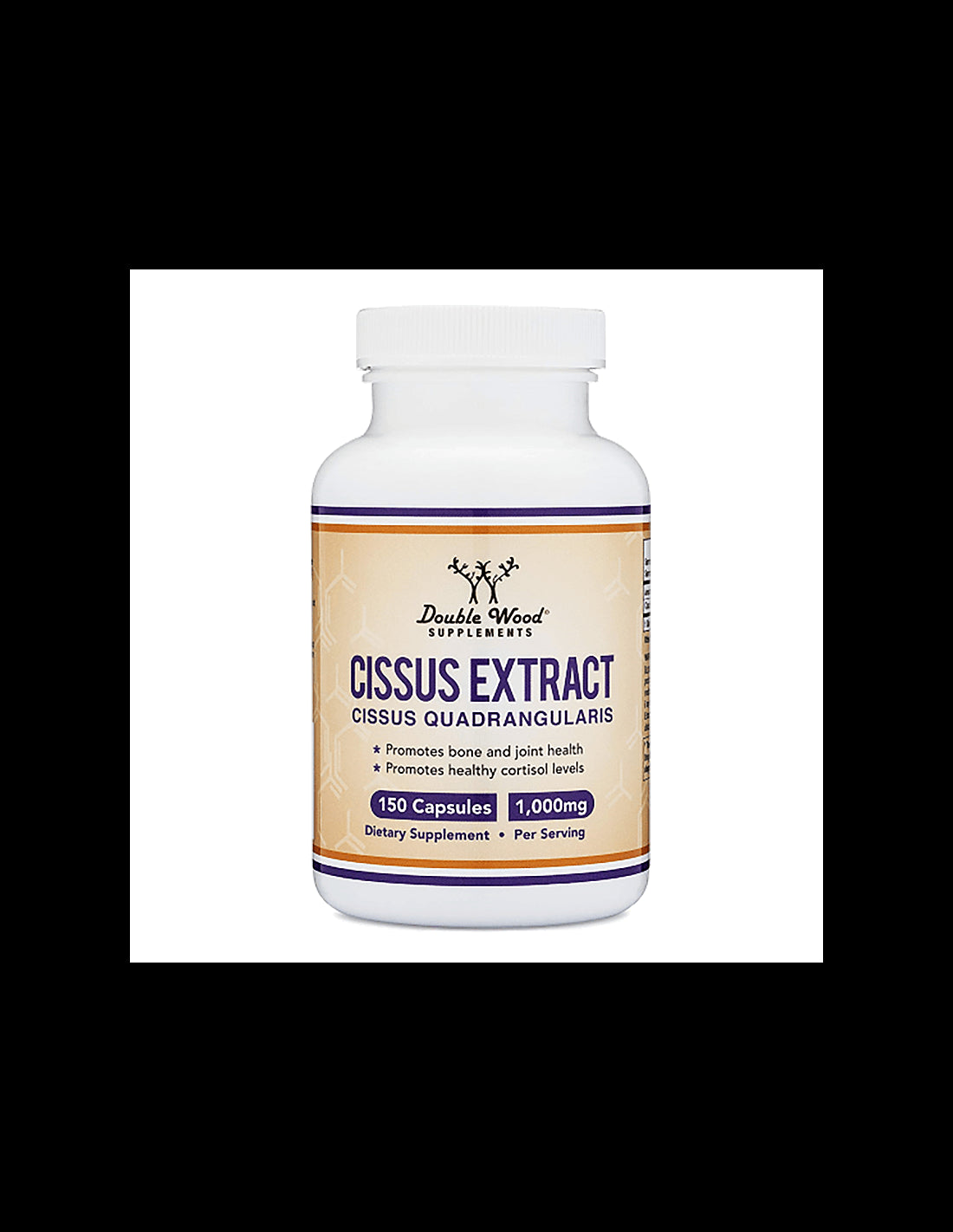 Cissus Extract/ Цисус екстракт, 1000 mg, 150 капсули Double Wood - Feel You