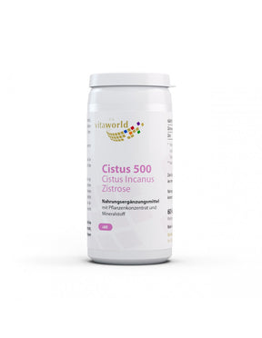 Cistus / Cistus 500 mg, 60 capsules - Nutra Best Europe