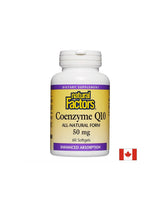 Coenzima Q10 50 mg | Formă naturală - 60 capsule de gel