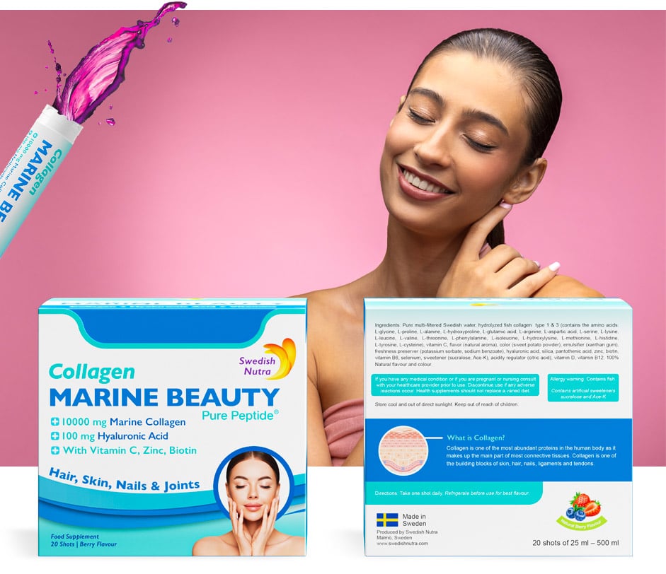 Marine Beauty 10,000 mg - pack of 20 shots