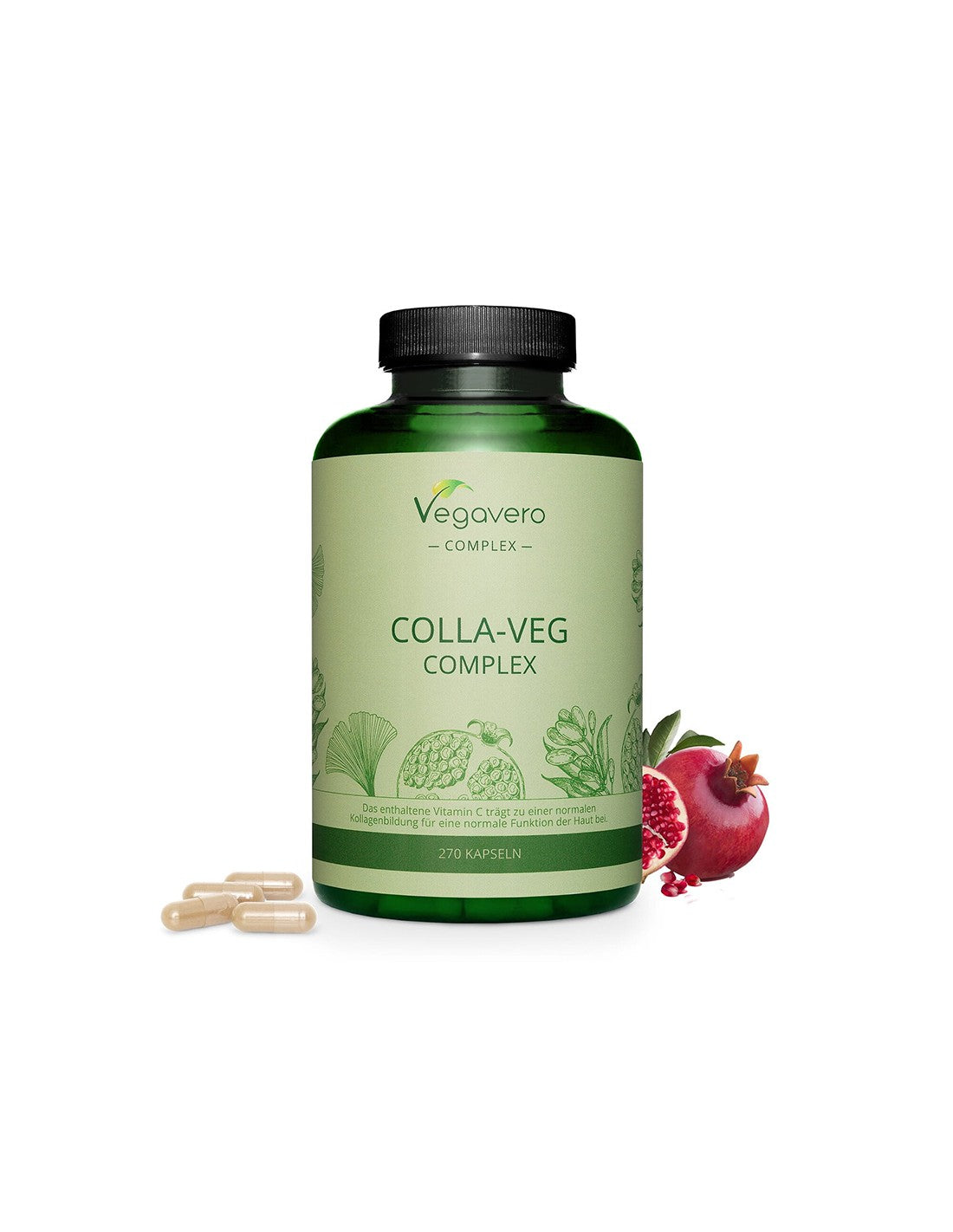 Colla-Veg Complex / Vegan Collagen Complex - Веган Колаген Комплекс, 270 капсули - Feel You