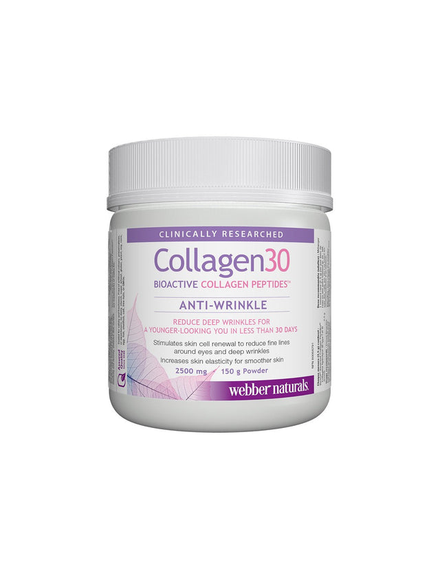 Collagen 30 Bioactive collagen peptides™ Anti-wrinkle - Колаген (биоактивни колагенови пептиди) 2500 mg, 150 g прах - Feel You