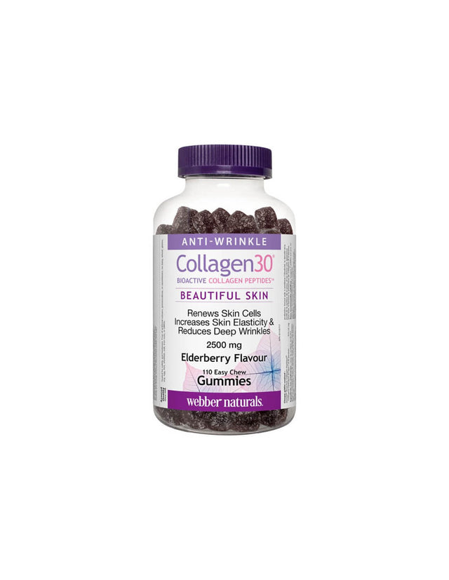 Collagen30 Bioactive Collagne Peptides - Колаген30 биоактивни колагенови пептиди, 110 желирани таблетки - Feel You