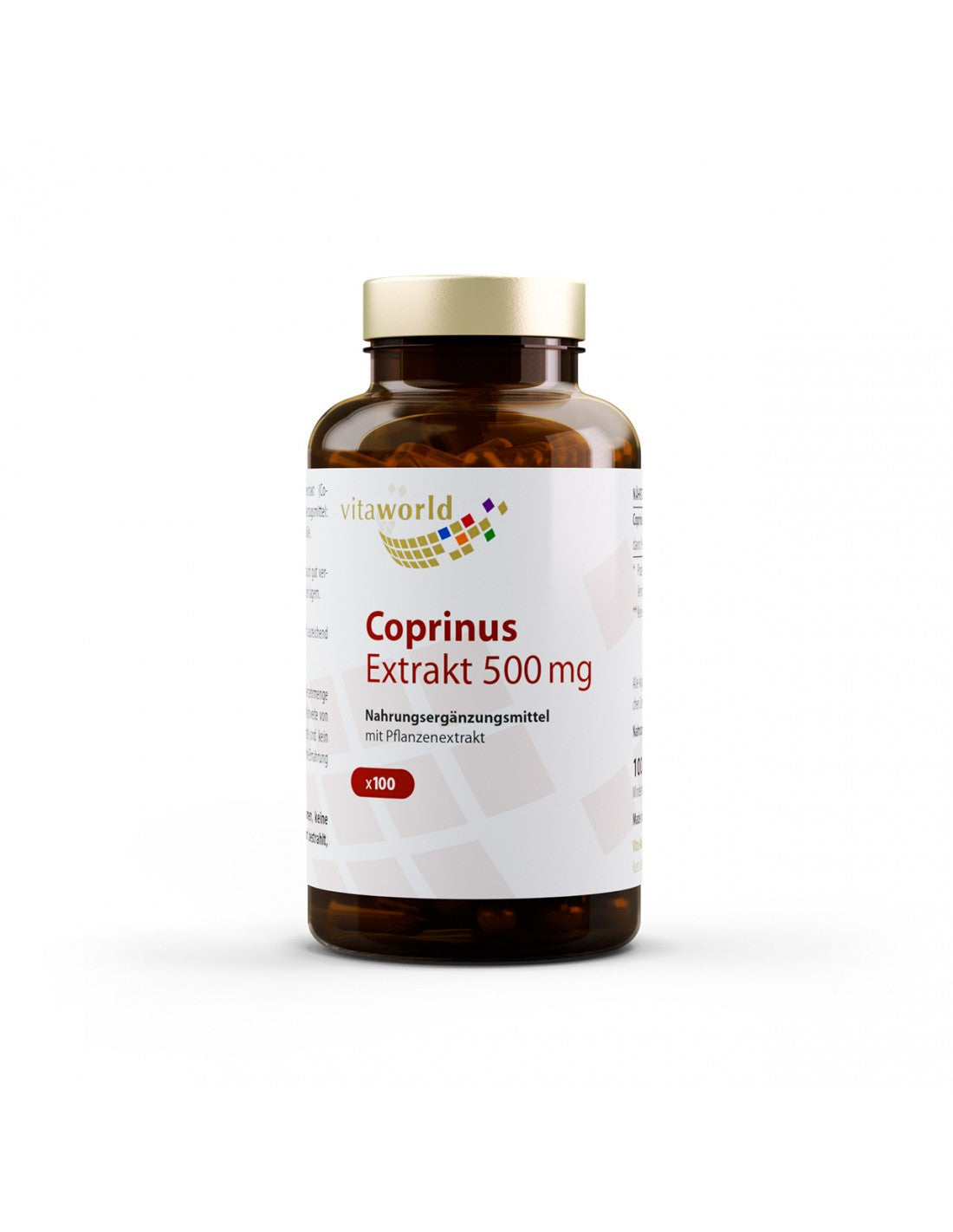 Coprinus extrakt / Копринус 500 mg, 100 капсули - Feel You