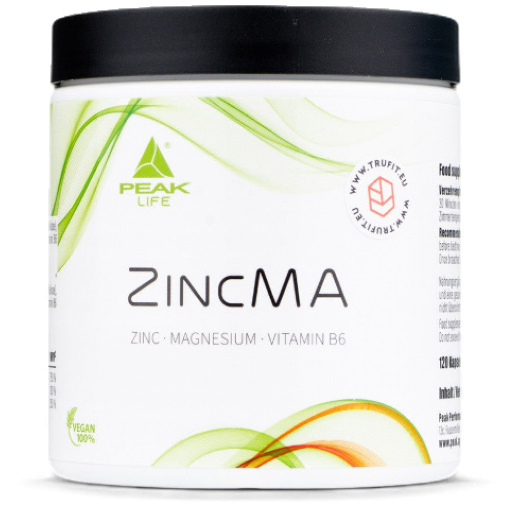 Zincma / ZMA - 120 capsules