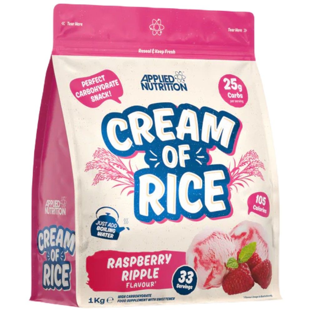 CREAM OF RICE | Easy Digesting & Great Tasting Complex Carbohydrates - 1000 grams