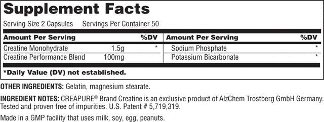 Creatine 50 capsules