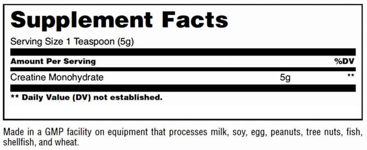 Creatine Monohydrate - 300 grams