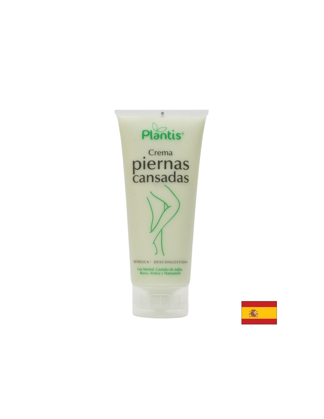 Cooling herbal foot cream - for fatigue and heaviness - Crema piernas cansadas Plantis®, 200 ml