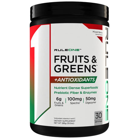 Fruits & Greens | Nutrient Dense Superfood with Antioxidants - 285 грама - Feel You