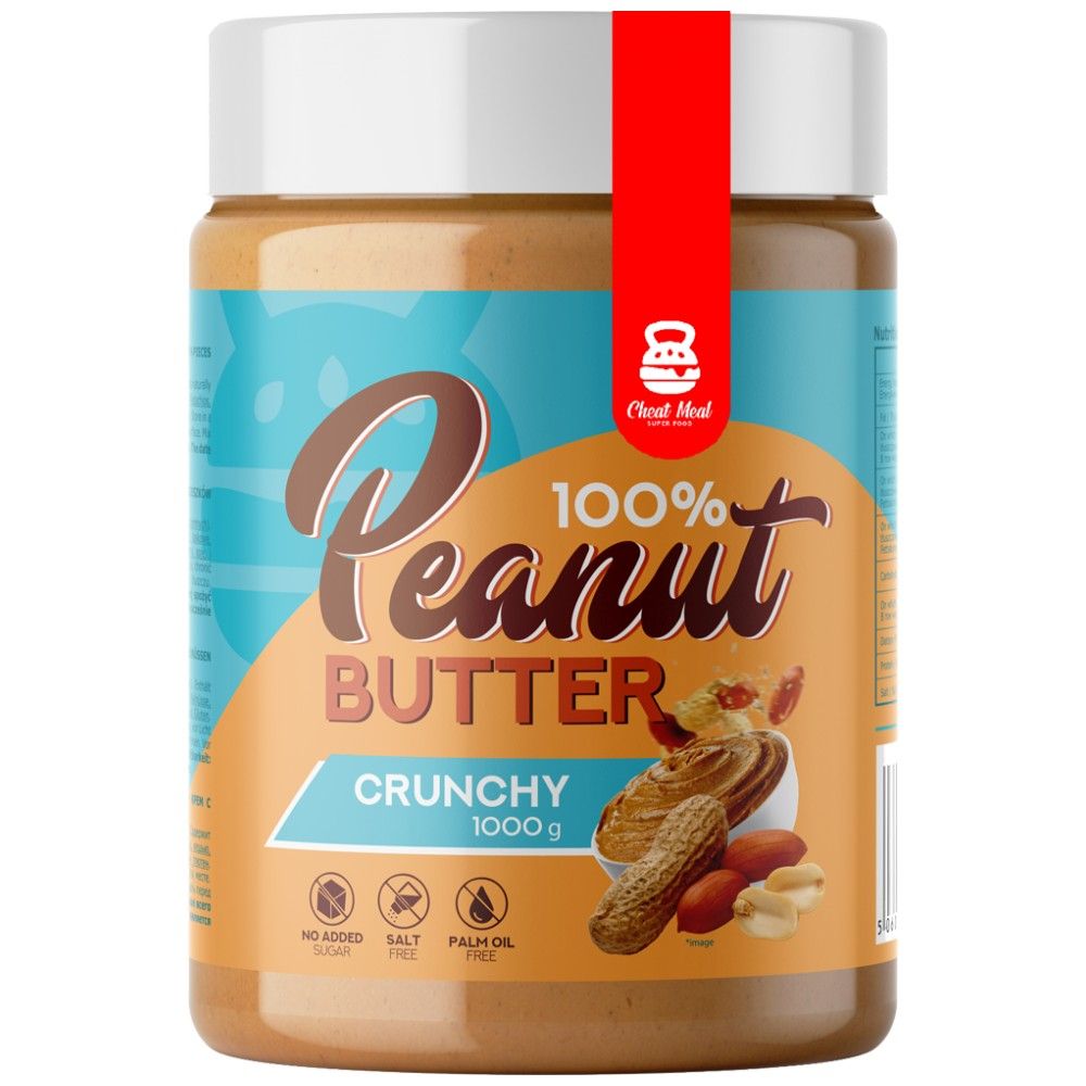 100% Peanut Butter / Crunchy - 1000 grams