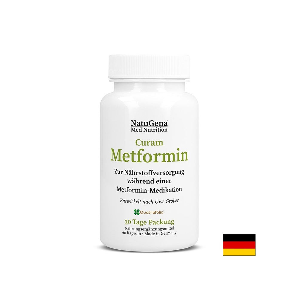 CuramMetformin (βιταμίνες και μέταλλα για την υποστήριξη του σακχάρου στο αίμα) x 60 κάψουλες