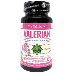 Valerian 300 mg - 60 capsules - Nutra Best Europe
