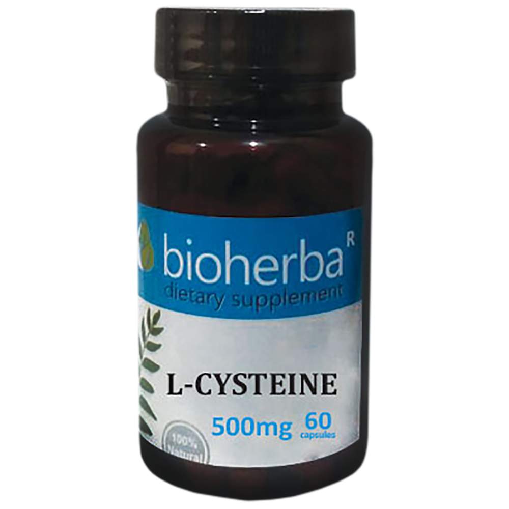 L-Cysteine 500 mg 60 капсули - Feel You