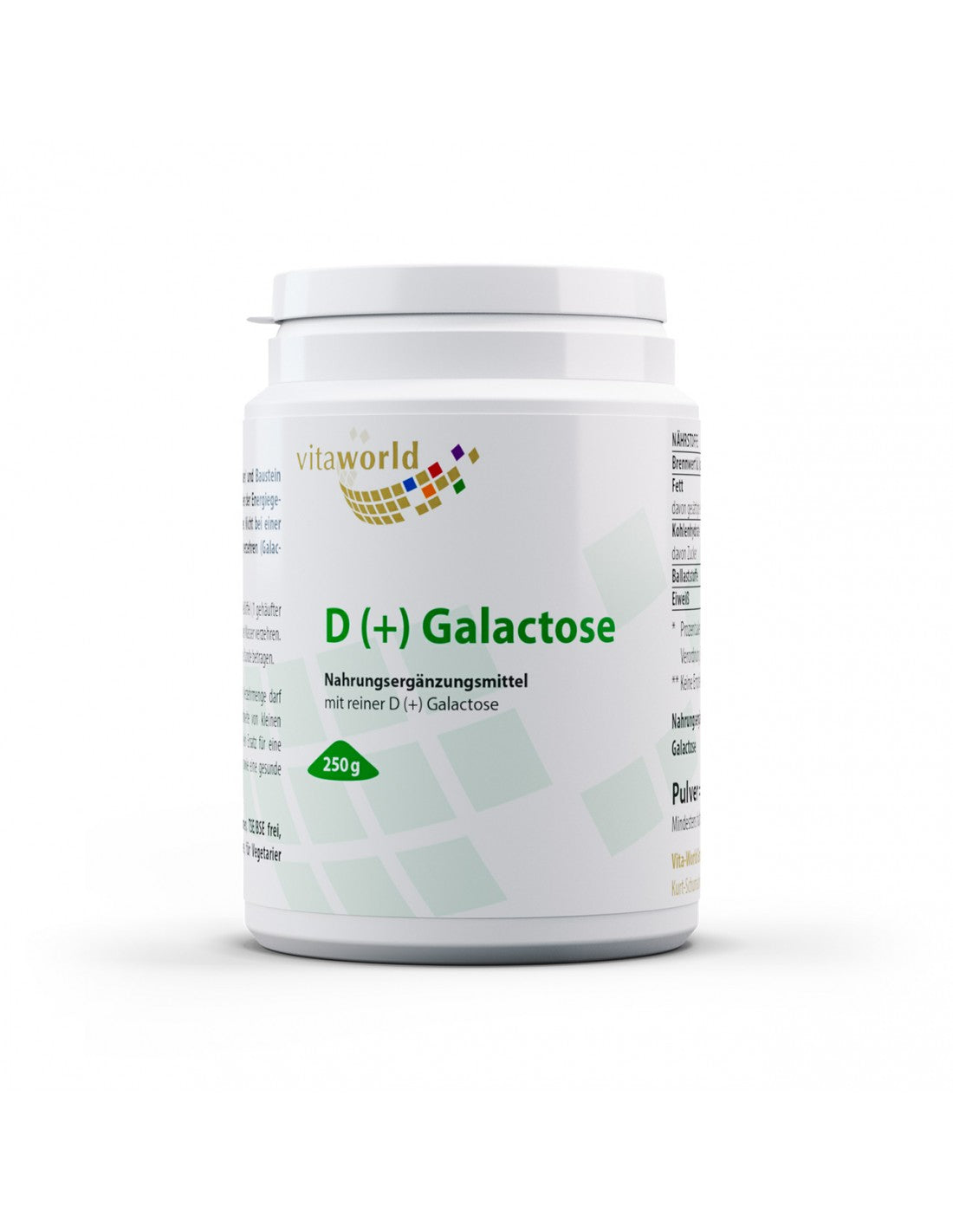 D(+) Галактоза - D(+) Galactose, 250 g прах - Feel You