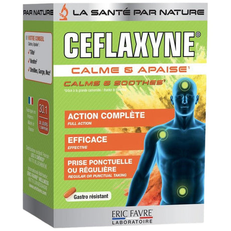 Ceflaxyne® | Natural Pain Killer - Calms & Soothes - 30 Таблетки - Feel You